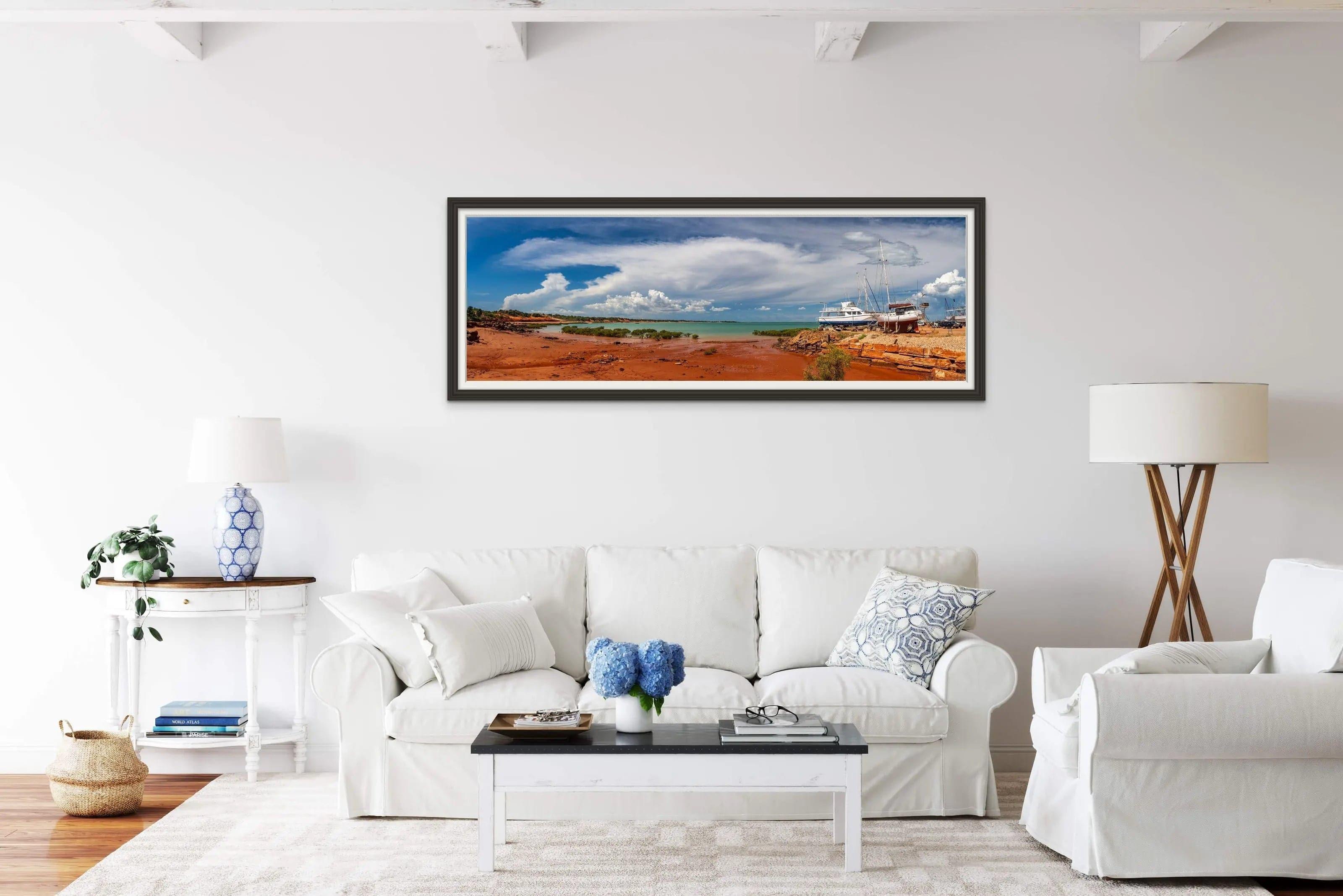 Boatyard Colourful Stitch | boatyard-colourful-stitch | Posters, Prints, & Visual Artwork | Inspiral Photography