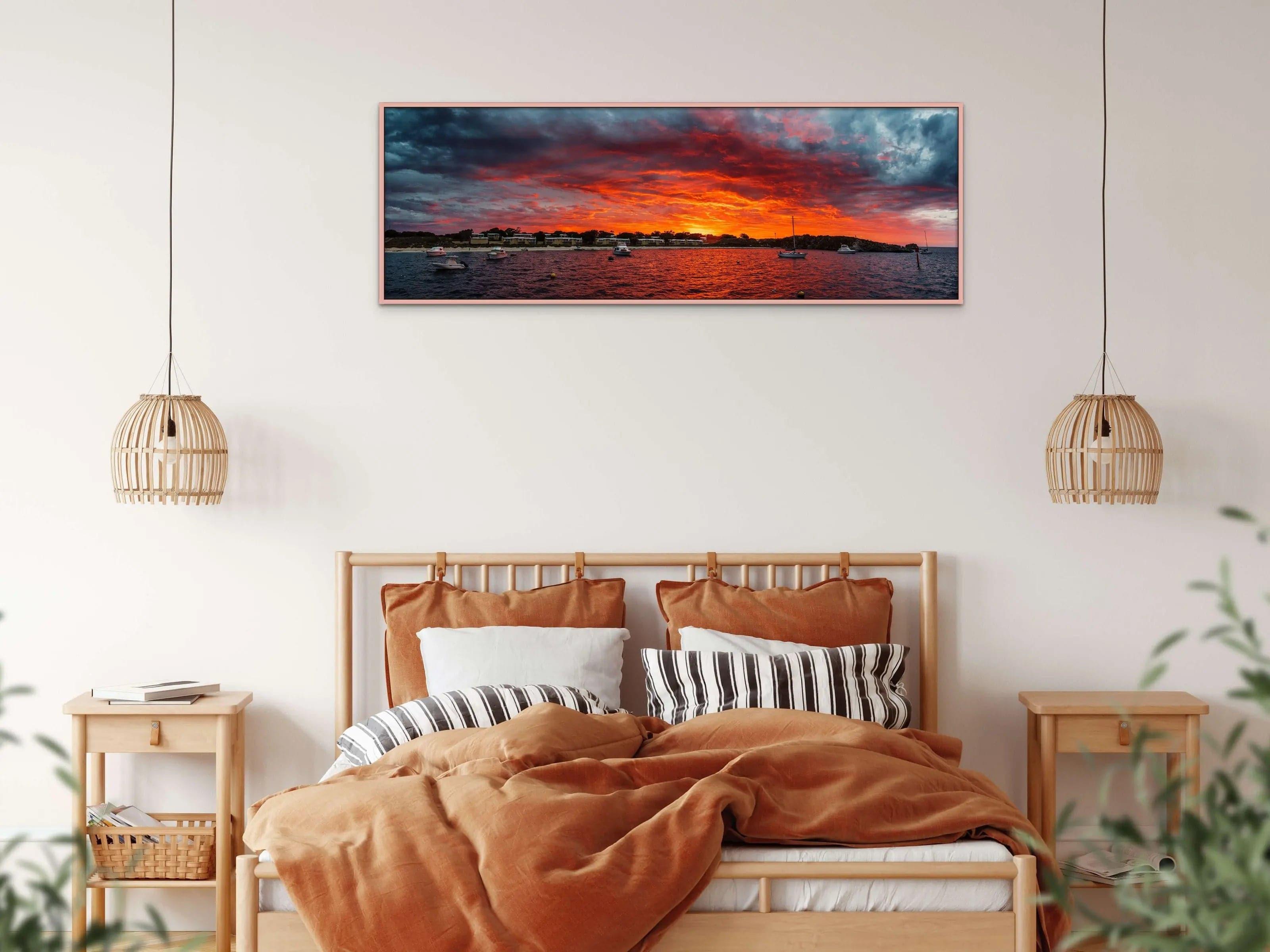 Longreach Classic Sunset | pano | Posters, Prints, & Visual Artwork | Inspiral Photography