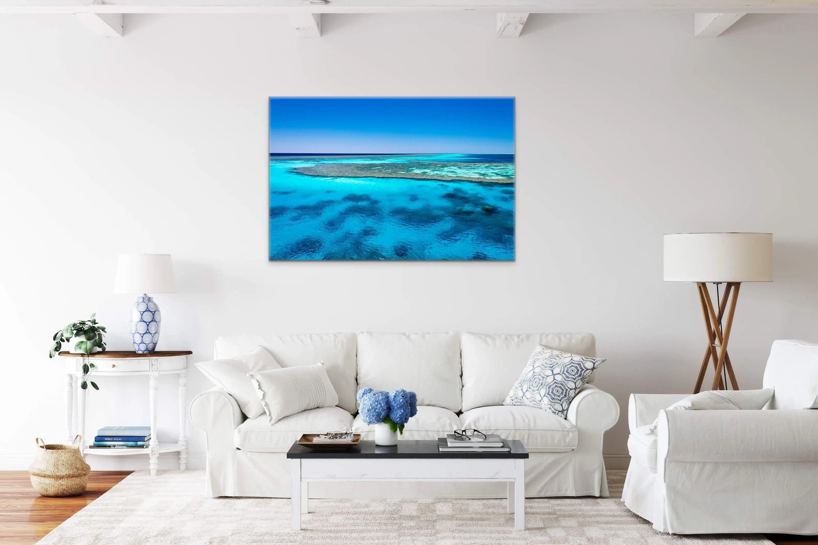 Rowley Shoals Channel Colours | rowley-shoals-channel-colours | Posters, Prints, & Visual Artwork | Inspiral Photography