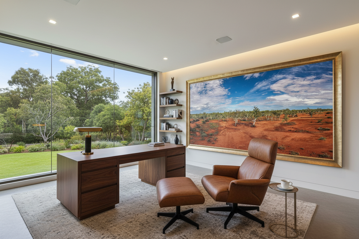 White Gum Creek Bed — Home Office