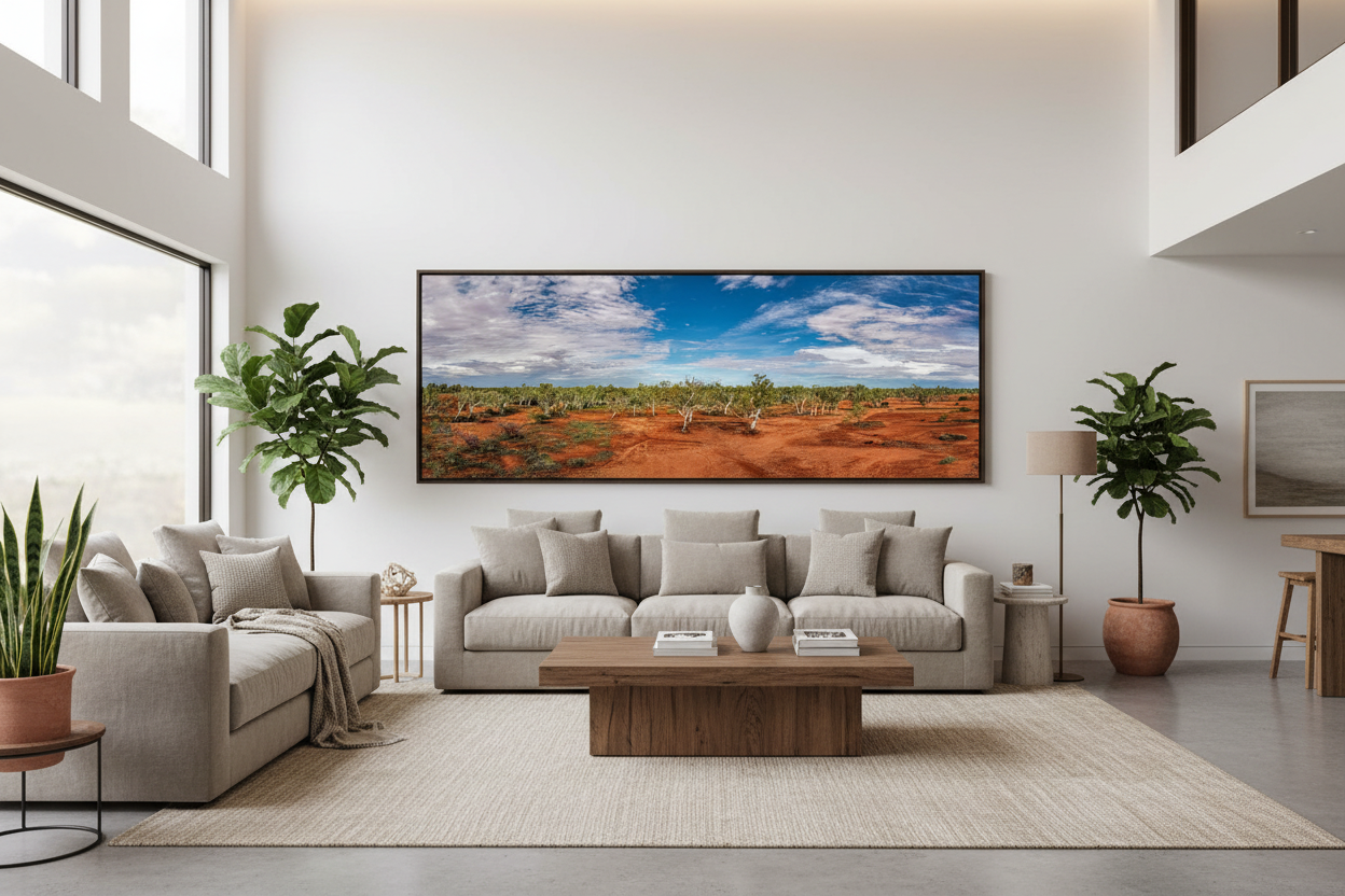 White Gum Creek Bed — Living Room