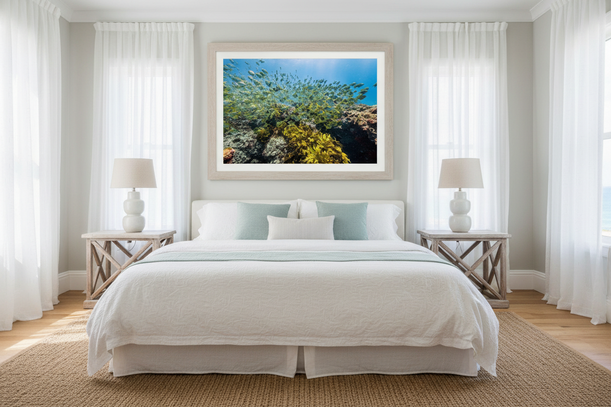 Yellow Bomb — Bedroom Mockup
