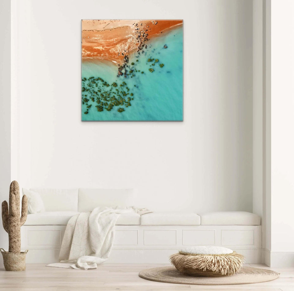 Aquas and Reds | gantheaume-point-broome-inspiral-photography | Posters, Prints, & Visual Artwork | Inspiral Photography