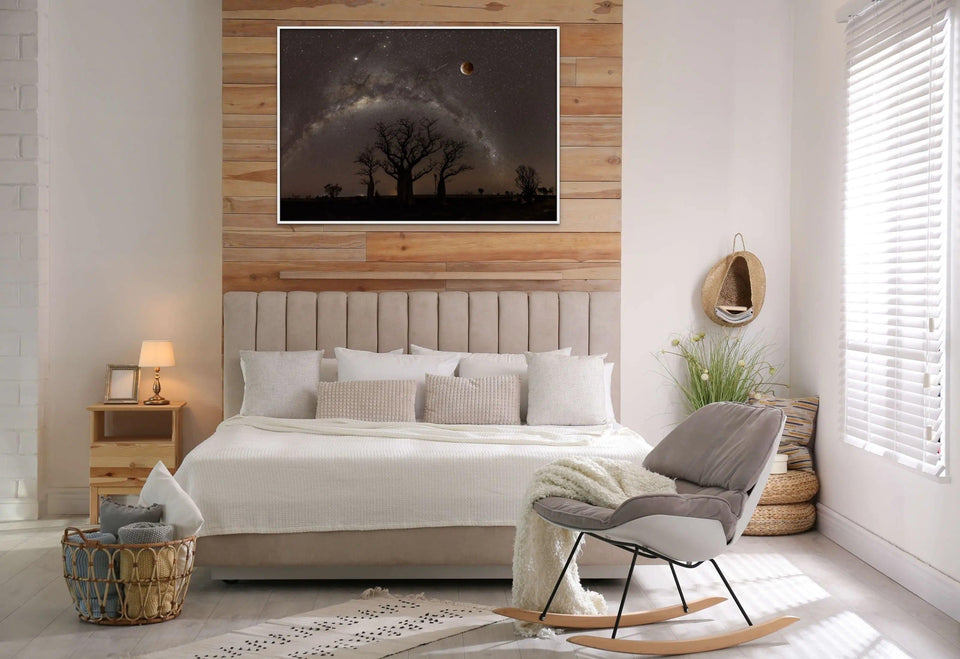 Blood Red Triple Boab Milky Way | blood-red-triple-boab-milky-way | Posters, Prints, & Visual Artwork | Inspiral Photography