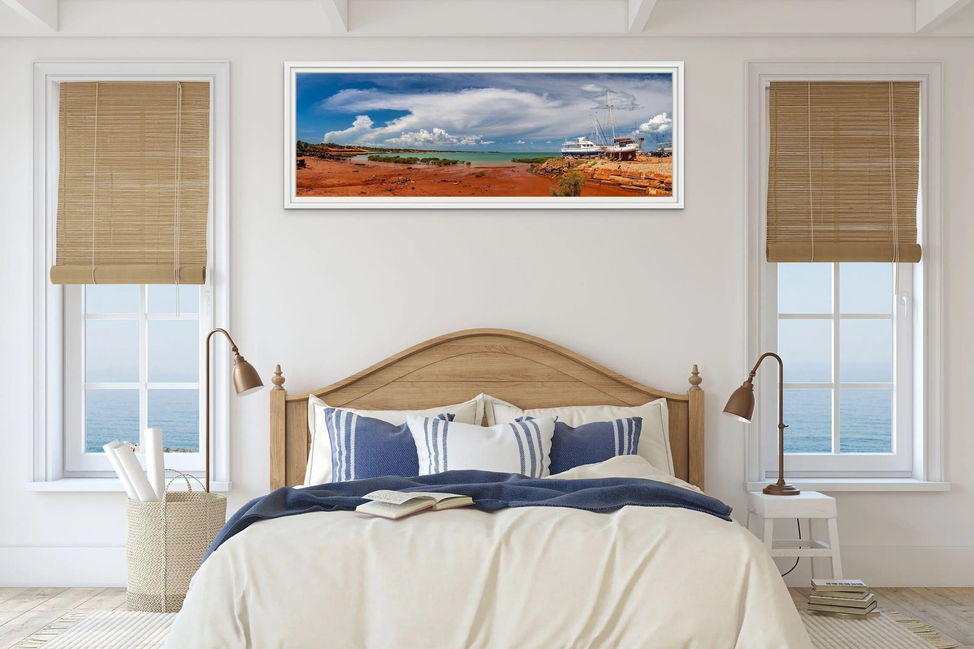Boatyard Colourful Stitch | boatyard-colourful-stitch | Posters, Prints, & Visual Artwork | Inspiral Photography