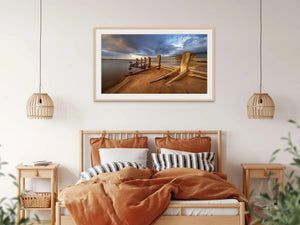 Carnarvon Jetty | bridge-river-lower-stitch | Posters, Prints, & Visual Artwork | Inspiral Photography