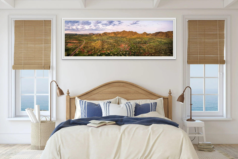 Early Range Double Stitch | copy-of-puddle-panorama | Posters, Prints, & Visual Artwork | Inspiral Photography
