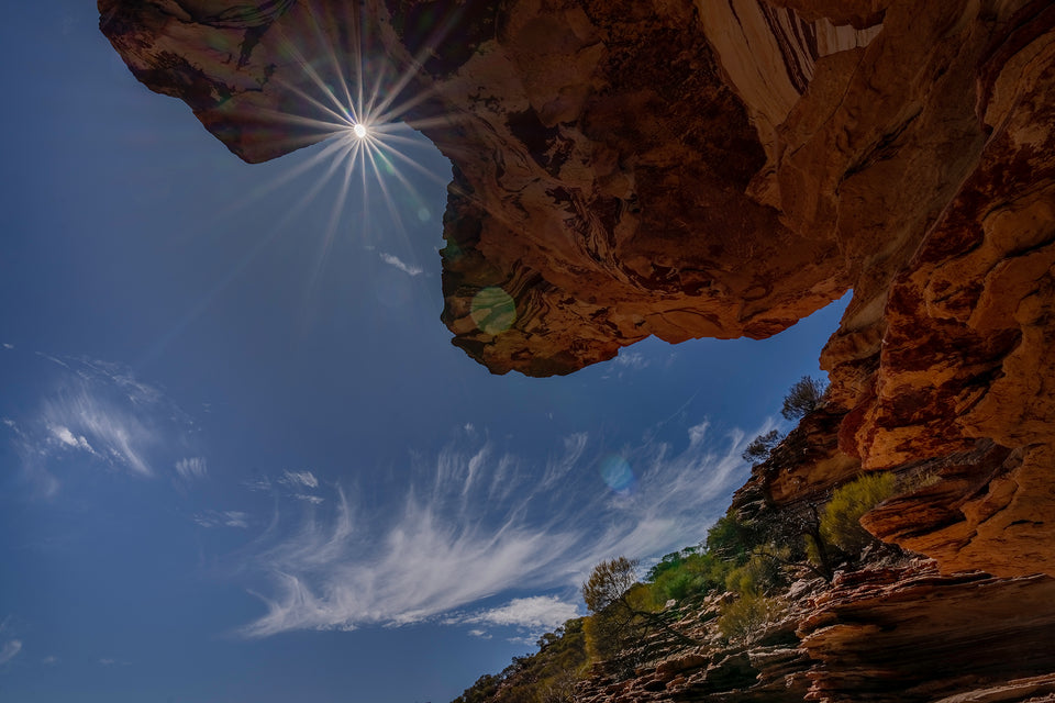 Murchison River Overhang Eclipse