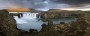 Golden Light Waterfall | golden-light-waterfall | Posters, Prints, & Visual Artwork | Inspiral Photography