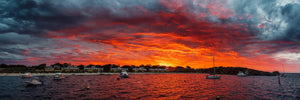 Longreach Classic Sunset | pano | Posters, Prints, & Visual Artwork | Inspiral Photography