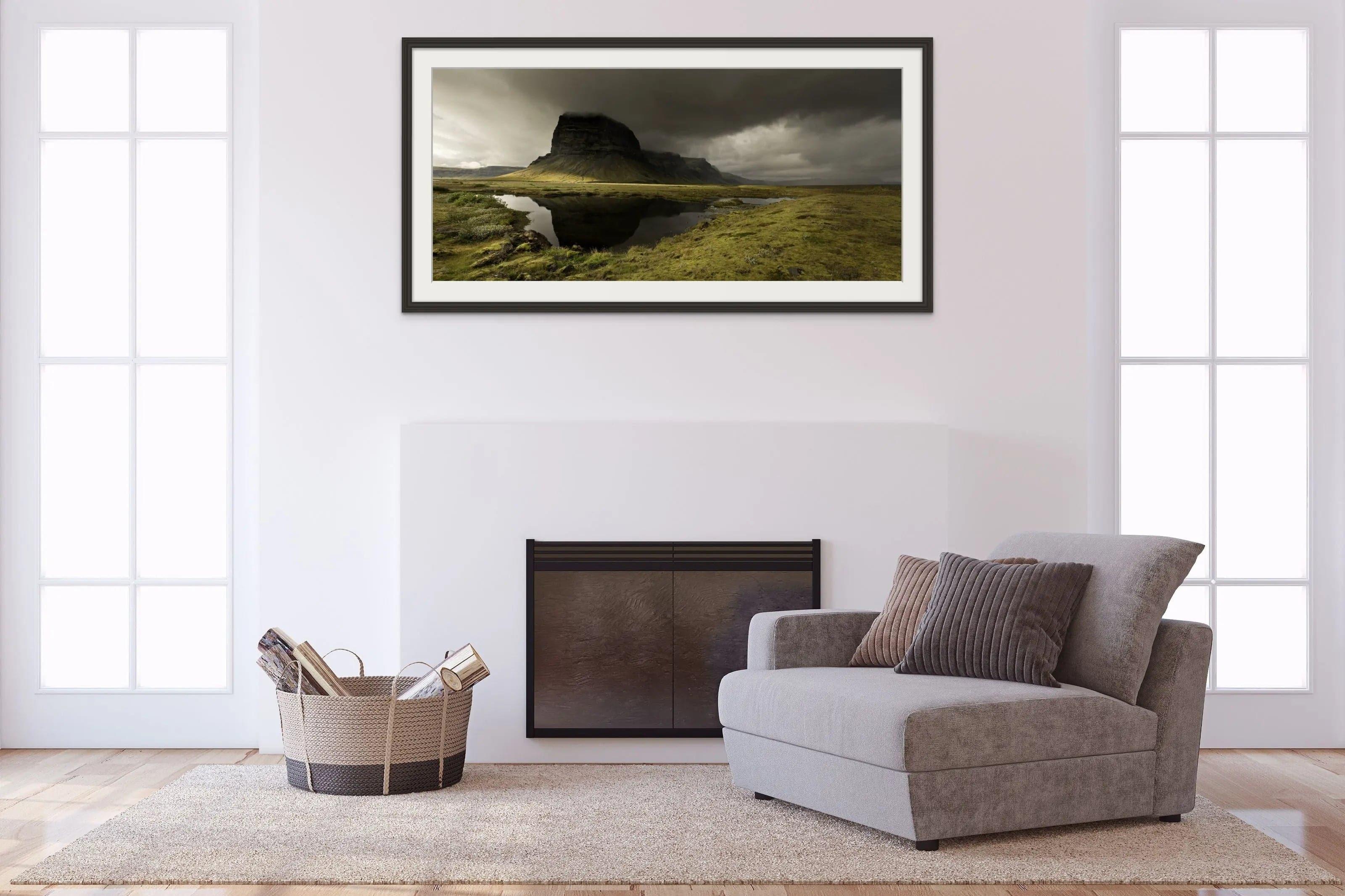 Yellow Mountain Wide | yellow-mountain-wide-1 | Posters, Prints, & Visual Artwork | Inspiral Photography